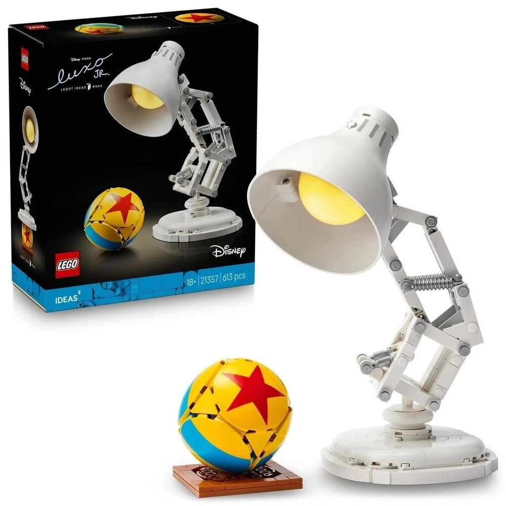 LEGO Ideas Disney Pixar Luxo Jr. Building Kit Set (21357)613 Pieces SEE PICTURES